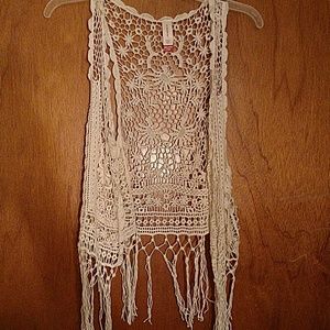 Crochet vest
